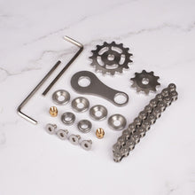 Load image into Gallery viewer, Sprockets and Gears stainless steel fidget spinner