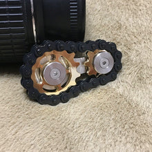 Load image into Gallery viewer, Sprockets and Gears stainless steel fidget spinner