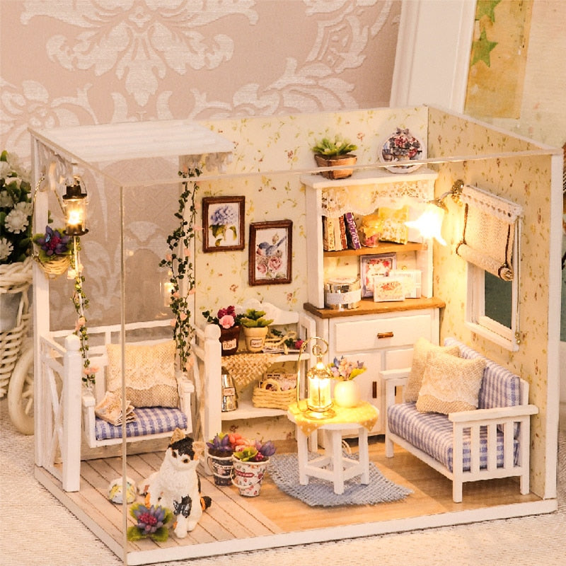 Kitten Diary Miniature House Kit - Adroitoy